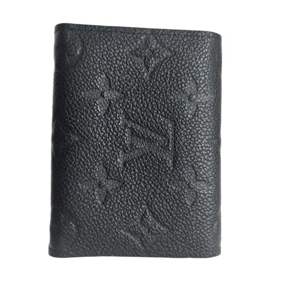 Louis Vuitton Wallet Coin Case Monogram Empreinte Porte Monnaie Rosari Noir - Picture 10 of 16